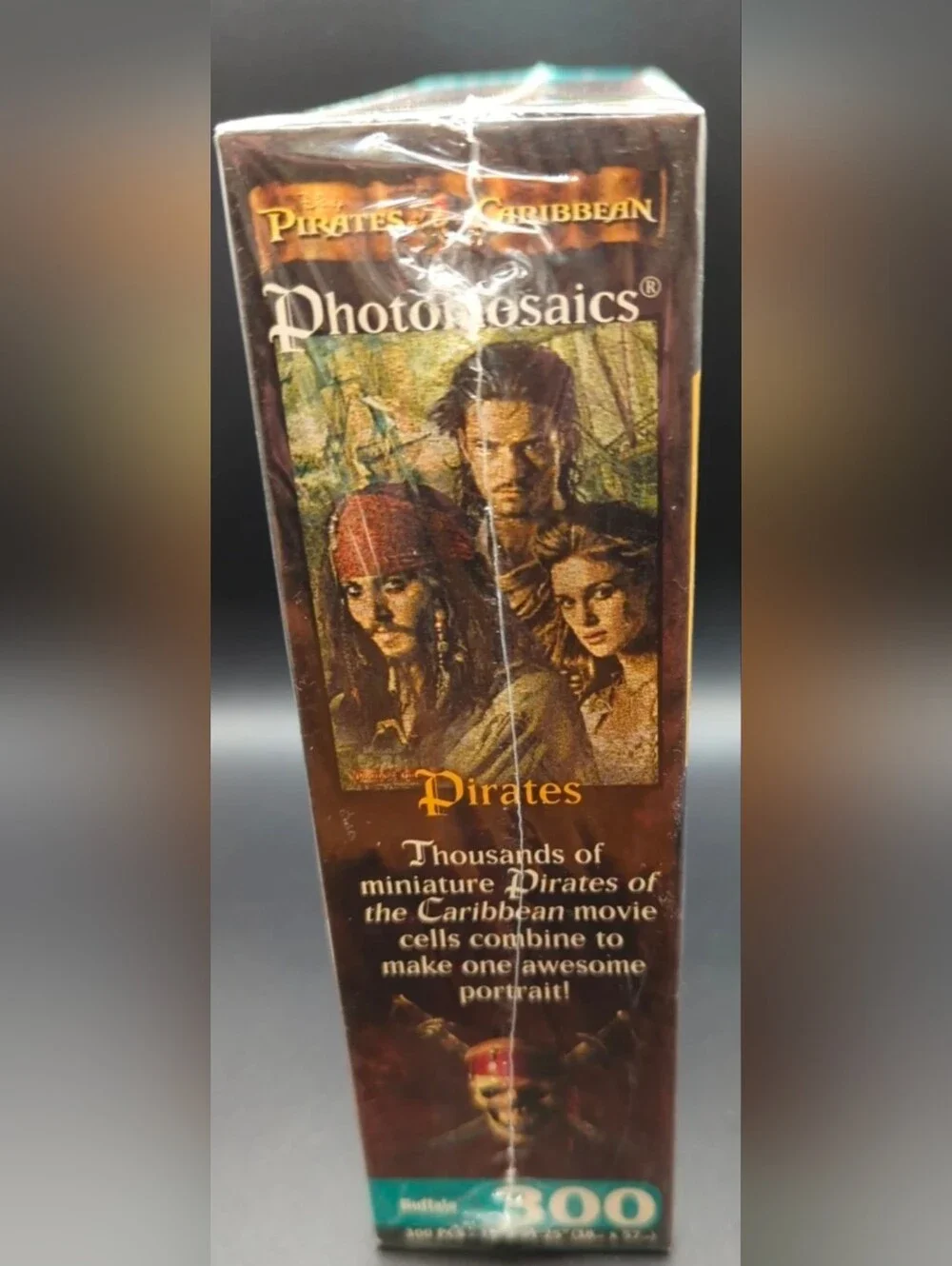Pirates of the Caribbean 300 Piece Puzzle by Buffalo Photomosaics  New & Sealed